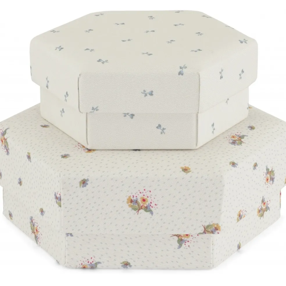 Konges Sløjd Aufbewahrungsschachteln Flower Bouquet 2er Pack