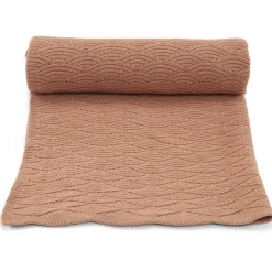 Konges Sløjd Babydecke Pointelle Brush Rosa 100 x 70 cm