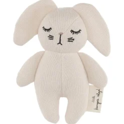 Konges Sløjd Mini Kaninchen Kuscheltier Rassel Weiß