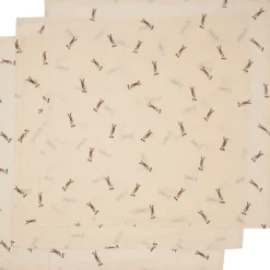Konges Sløjd Mulltuch-Set Strong Man Beige 3er Pack