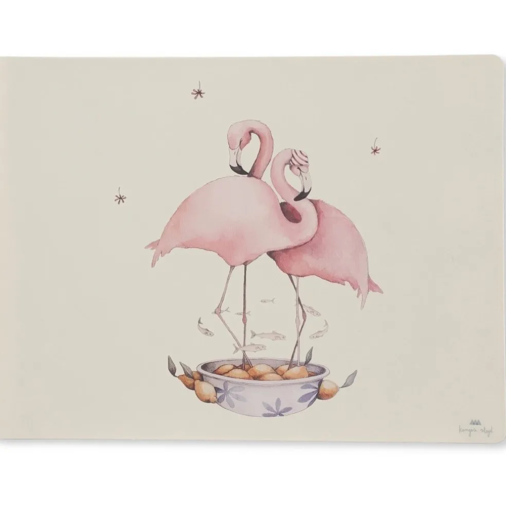 Konges Sløjd Tischset Flamingo Silikon