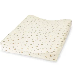Konges Sløjd Wickelauflage Flower Bouquet Beige