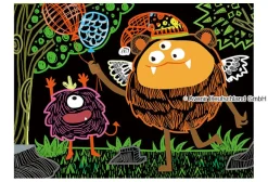 Kratzbilder Monsters