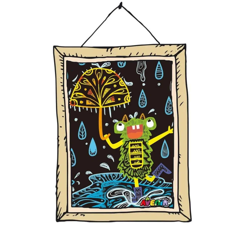 Kratzbilder Monsters