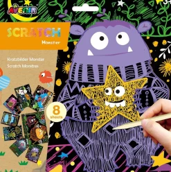 Kratzbilder Monsters