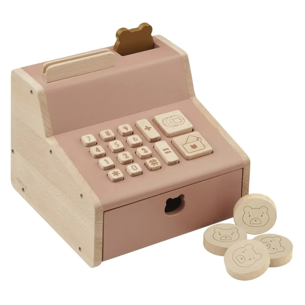 Liewood Kasse Buck Holz Rosa