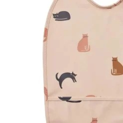 Liewood Lätzchen Lai Katzen Beige