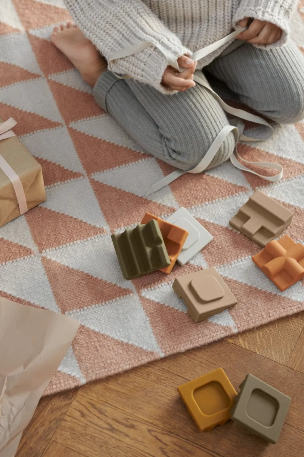 Liewood Stapelturm Puzzle Morgan Khaki