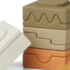 Liewood Stapelturm Puzzle Morgan Khaki