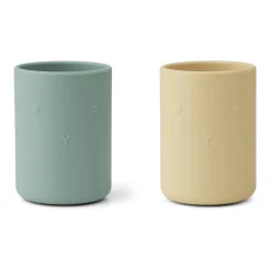 Liewood Trinkbecher Ethan Rabbit Peppermint 2er-Set