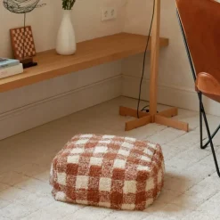 Lorena Canals Pouf Vichy Toffee Little Chefs