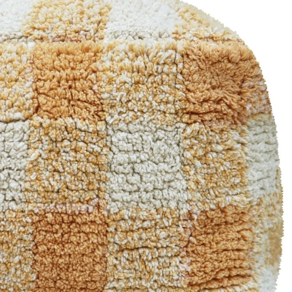 Lorena Canals Pouf Vichy Gelb Little Chefs