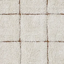 Lorena Canals Teppich Mosaik Beige Waschbar 120 x 160 cm