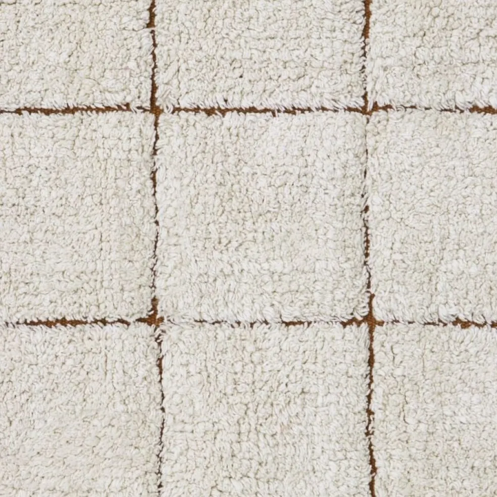 Lorena Canals Teppich Mosaik Beige Waschbar 170 x 240 cm