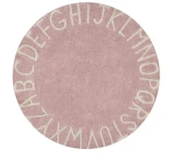 Lorena Canals Teppich Rund ABC Rosa Ø 150 cm