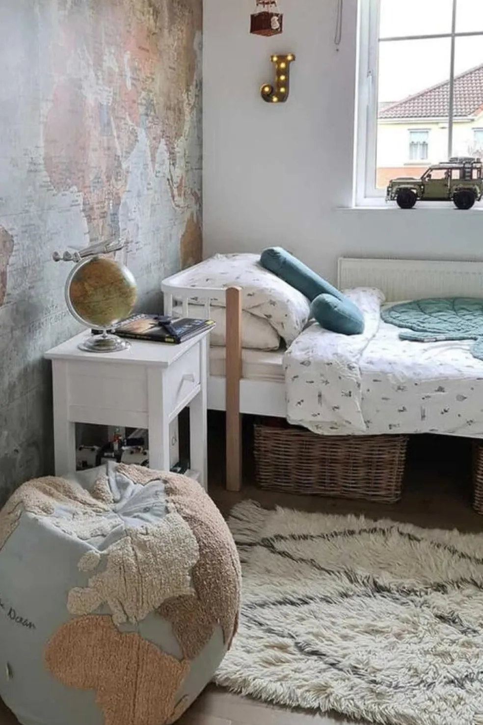 Lorena Canals Woll-Teppich Berber Woolable Soul 80 x 140 cm