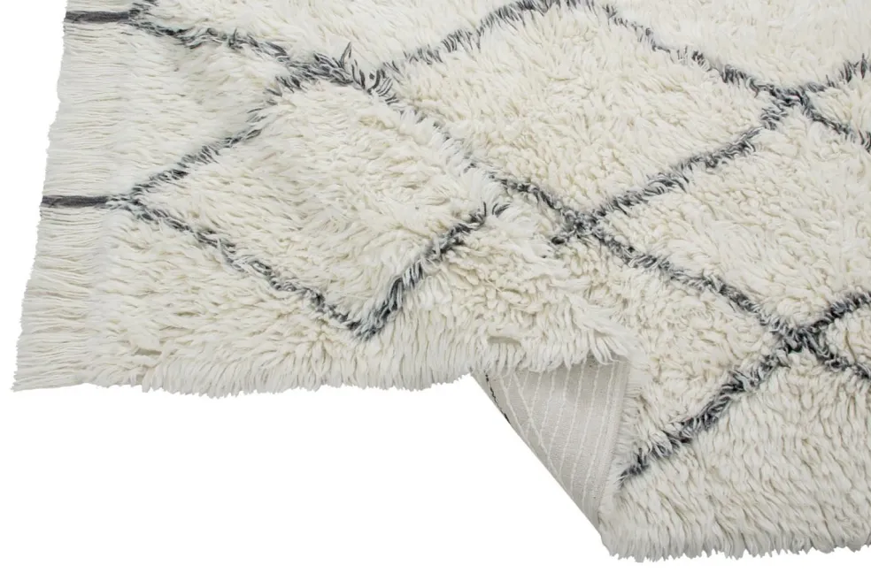 Lorena Canals Woll-Teppich Berber Soul Woolable 140 x 200 cm