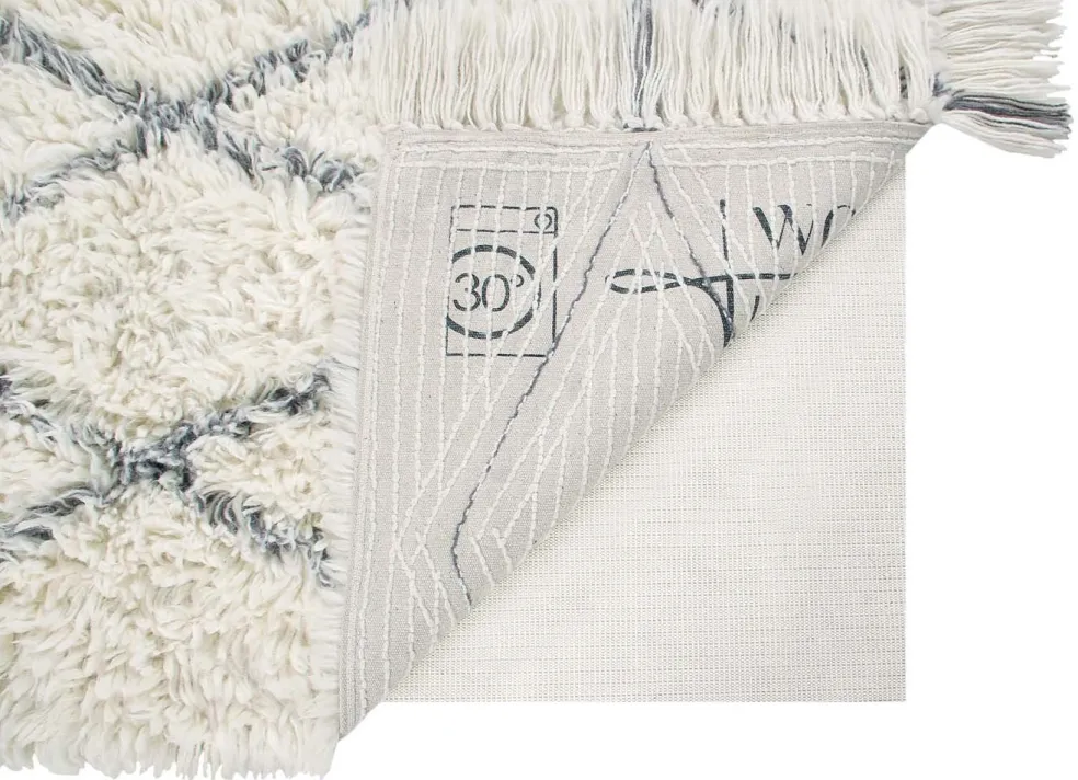 Lorena Canals Woll-Teppich Berber Soul Woolable 140 x 200 cm
