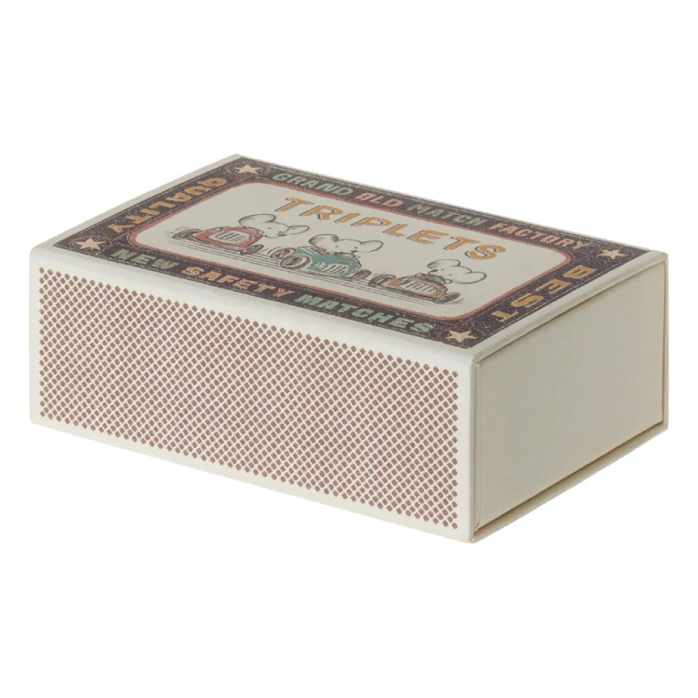 Maileg Baby Mäuse Drillinge in Box