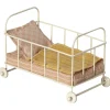 Maileg Babybett Metall Weiß Micro