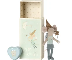 Maileg Maus-Zahnfee Großer Bruder mit Zahnbox 12 cm