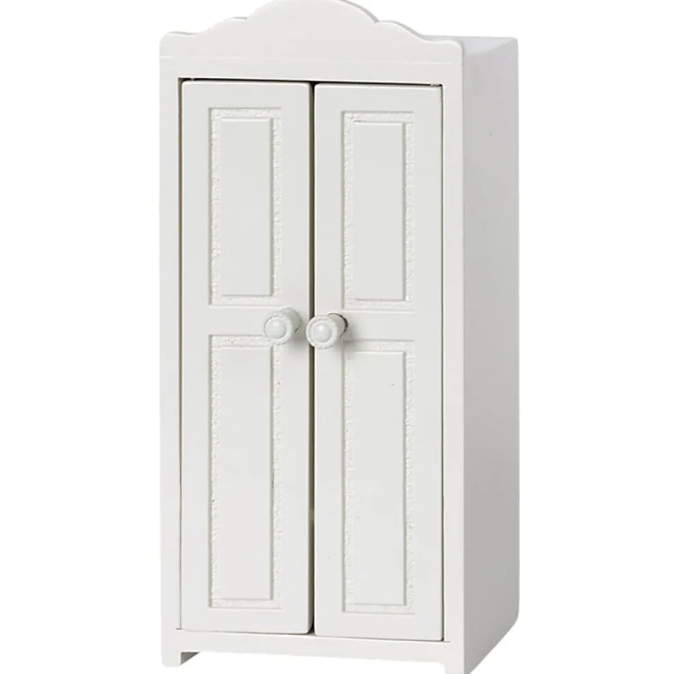 Maileg Miniatur Kleiderschrank Holz Beige
