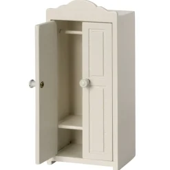 Maileg Miniatur Kleiderschrank Holz Beige