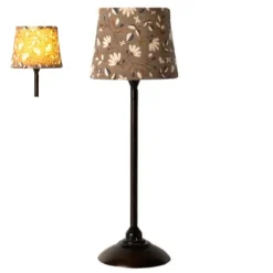 Maileg Miniatur-Stehlampe Schwarz