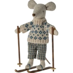 Maileg Papa Wintermaus Skiset 15 cm