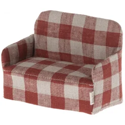 Maileg Sofa für Mäuse Rot Micro Puppenhaus