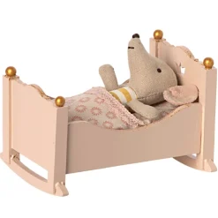 Maileg Wiege mit Schlafsack Rosa