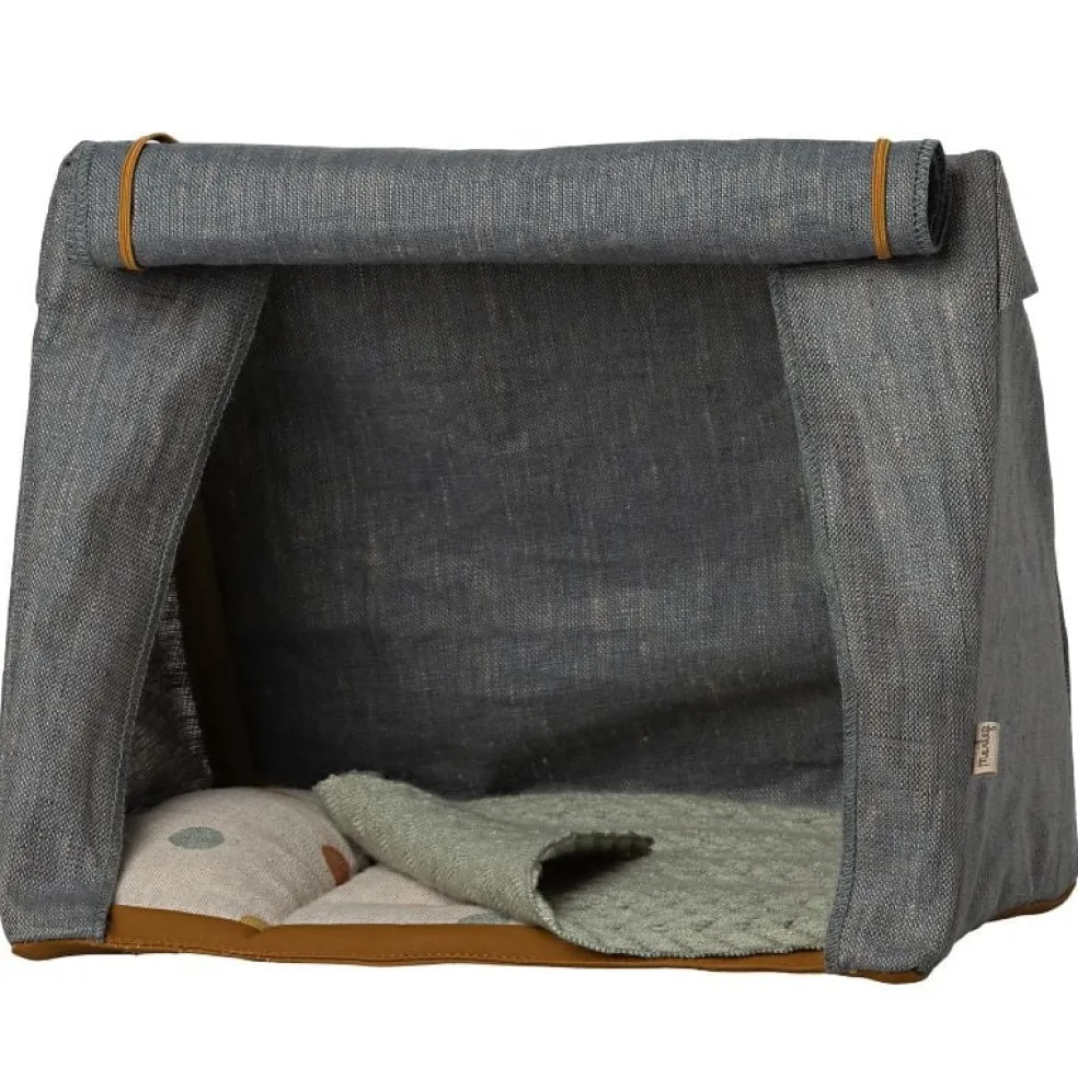 Maileg Zelt Happy Camper Blau