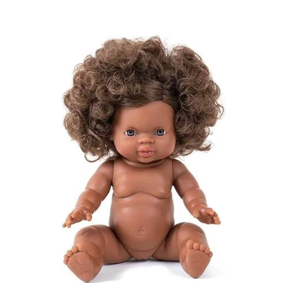 Minikane Puppe Charlie Gordi Afro Haare Mädchen 34 cm