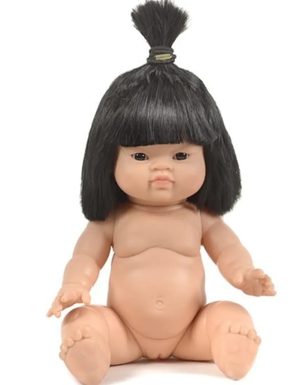 Minikane Puppe Jade Gordi Schwarze Haare Mädchen 34 cm