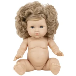 Minikane Puppe Lola Gordi Blonde Haare Mädchen 34 cm