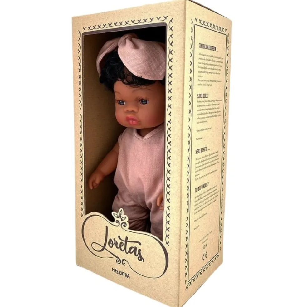 Minikane Puppe Mrs Ertha Shiny The Loretas (35 cm)