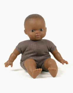 Minikane Puppe Oscar Weicher Körper Les Babies 28 cm
