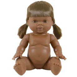 Minikane Puppe Salomé Gordi Braun Haare Mädchen 34 cm