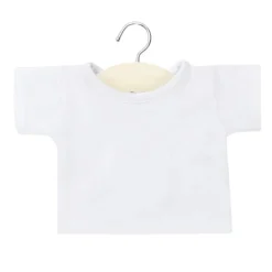Minikane Puppen T-shirt Weiß 34 cm (für Gordi)