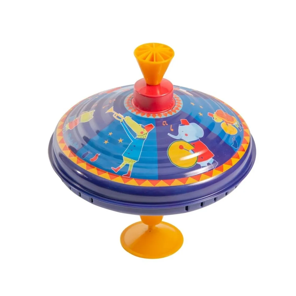 Moulin Roty Speelgoed Brummkreisel Fanfare Groß Ø 18 cm Les Jouets Metal