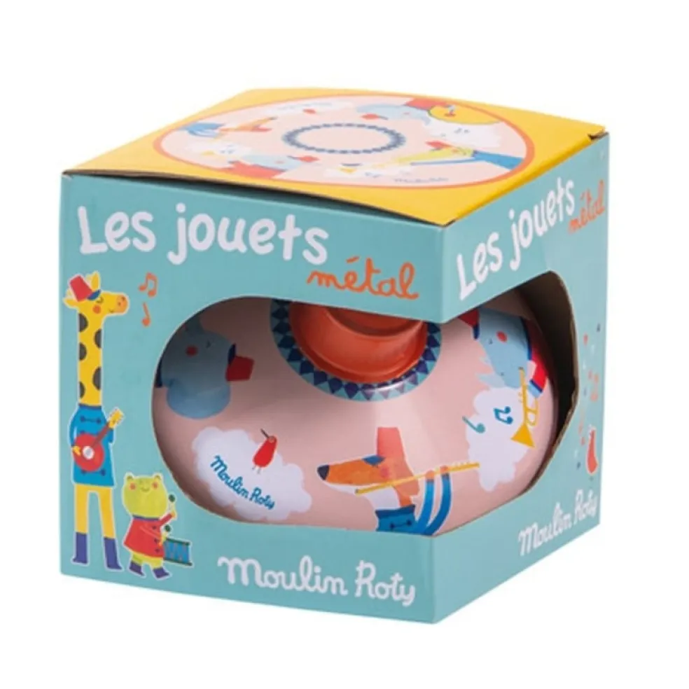 Moulin Roty Speelgoed Brummkreisel Fanfare Klein Ø 12,5 cm Les Jouets Metal