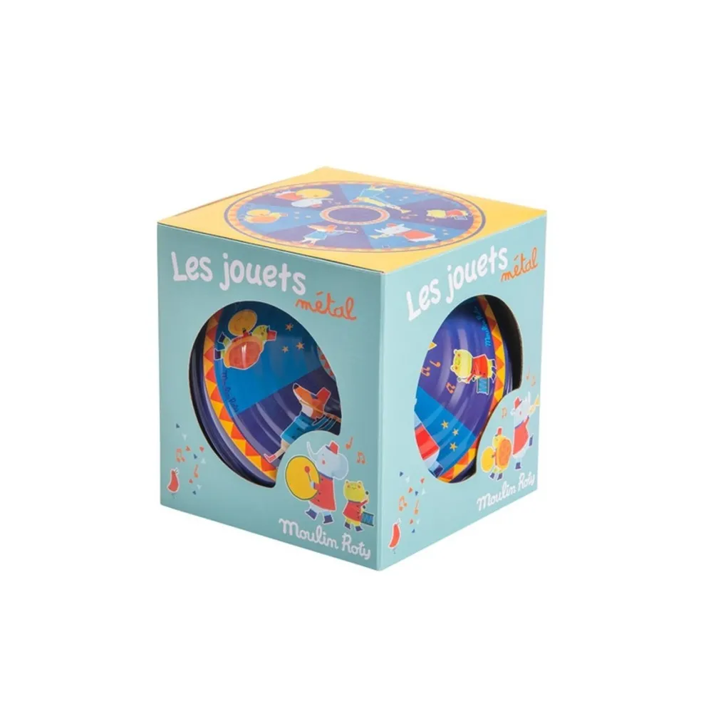Moulin Roty Speelgoed Brummkreisel Fanfare Groß Ø 18 cm Les Jouets Metal