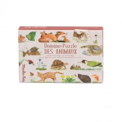 Moulin Roty Speelgoed Domino Puzzle Le Jardin Du Moulin