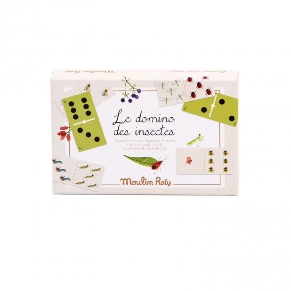 Moulin Roty Speelgoed Dominos Spiel Insekten Le Jardin Du Moulin