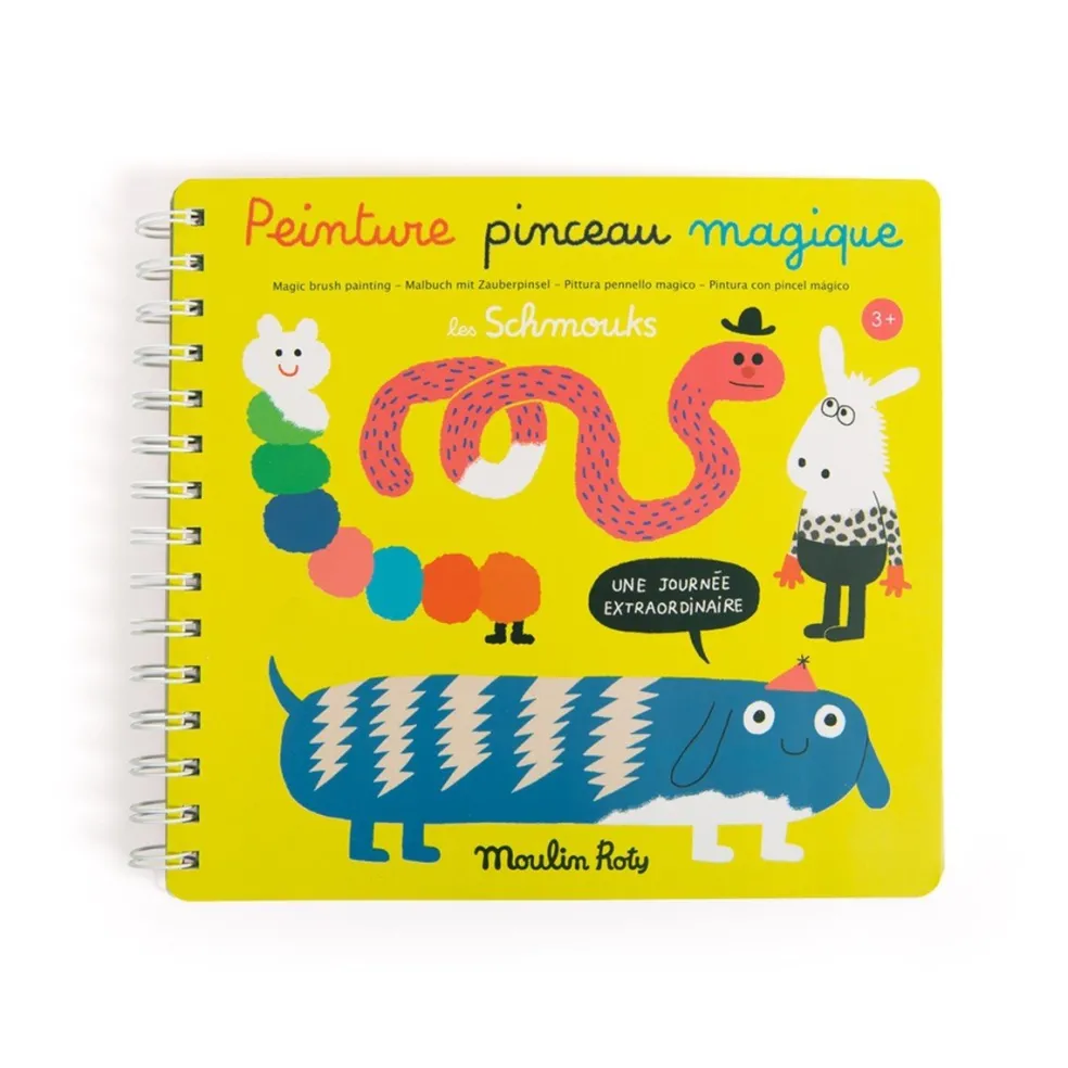 Moulin Roty Speelgoed Magisches Malbuch Les Schmouks
