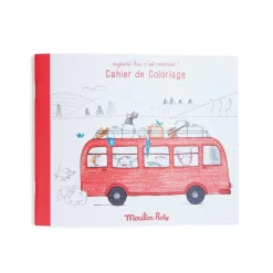 Moulin Roty Speelgoed Malbuch & Aktivitätsbuch Aujourd'hui