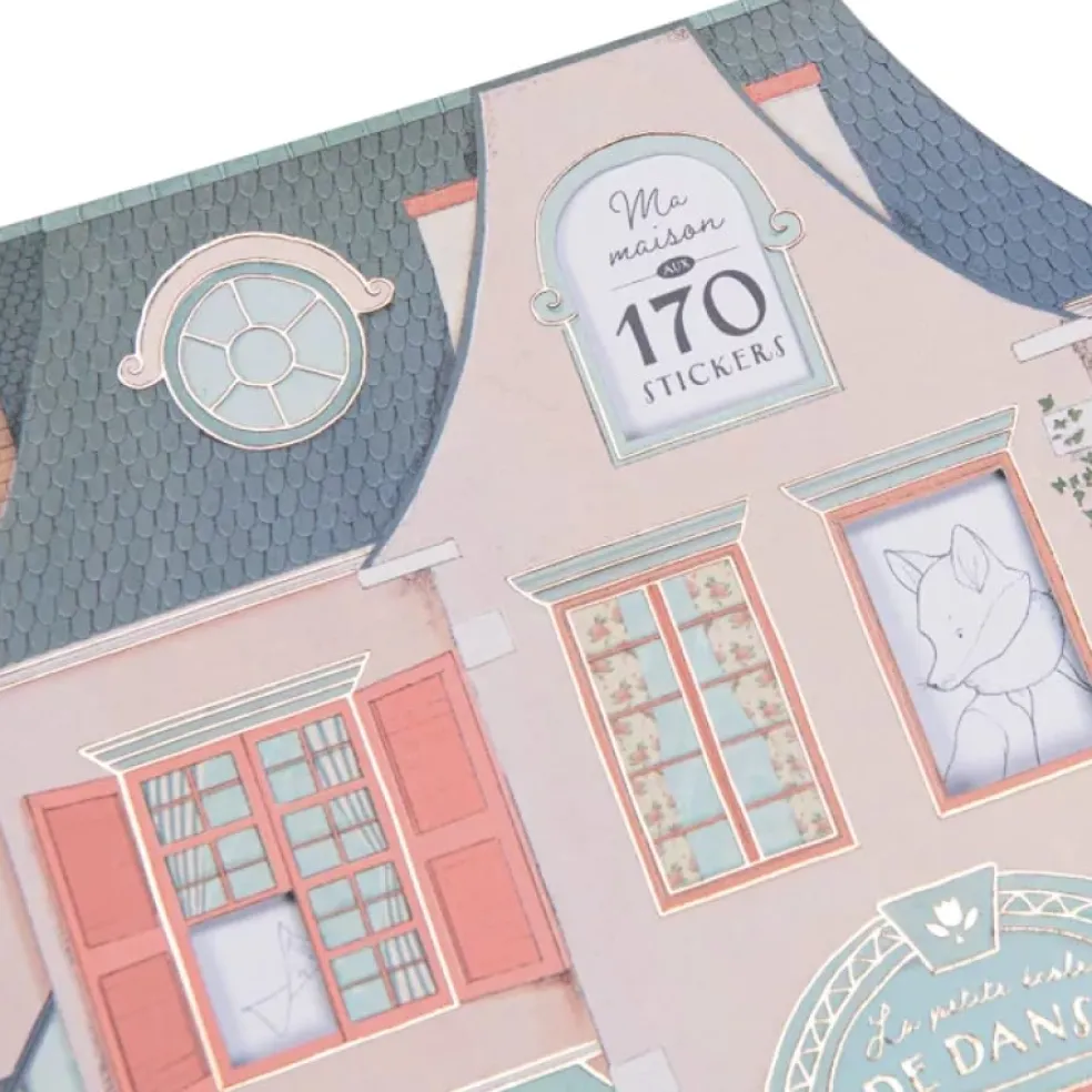 Moulin Roty Speelgoed Mallbuch mit 170 Stickern La Petit Ecole De Danse