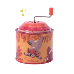 Moulin Roty Speelgoed Musikmühle Dschungel Orange