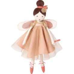 Moulin Roty Speelgoed Puppe Magische Fee Rosa 45 cm