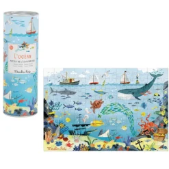 Moulin Roty Speelgoed Puzzle Ozean Le Jardin 96 Stk.